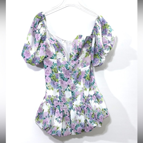 For Love and Lemons Alice Mini Dress Size Medium Size M - Picture 7 of 8